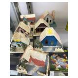 Vintage Japan Cardboard Houses
