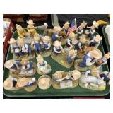 Denim Days Porcelain Figurines