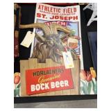 Carnival Posters and Brewery Advertisements