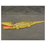 Tin Litho Wind-Up Alligator