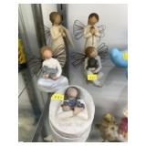 (5) Willow Tree Figurines