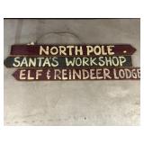 Wooden Christmas Sign