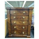 Burl Wood Jewelry Box