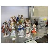 Occupied Japan and Porcelain Figurines w/ Steins