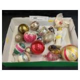 Mercury Glass and Vintage Ornaments