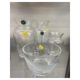 (4) Pieces of Lenox and Unmarked Crystal