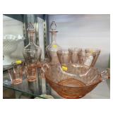Pink Depression Glassware