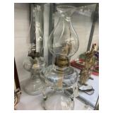 (2) 19th Century Fluid Lights