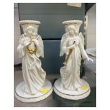 Lenox Candlesticks, Cake Server and Plates