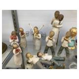 Willow Tree and Porcelain Figurines