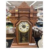 Wood Cased Mantel Clock
