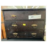 Miniature 3 Drawer Chest