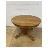 Circular Antique Extension Table