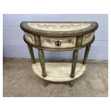 Contemporary Painted Modern Wall Table