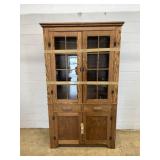 Large Oak Wall Cabinet