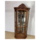 Corner, Lighted Curio Cabinet