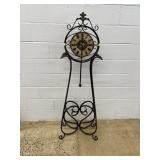 Ornate Metal Battery-operated Clock