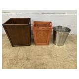(3) Various Waste Baskets