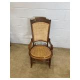 Victorian Cane Seat & Back Rocking Chair
