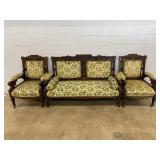 3 Pc. Antique Victorian Parlor Suite