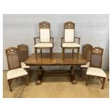 7 Pc. Dining Room Table & Chair Set