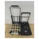 (2) Various Rolling Modern Platform Trucks