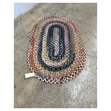 Multicolor Braided Rug