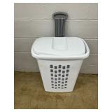 Rolling Plastic Trash Can