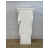 Vtg. Metal 1-door Cabinet