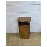 Simulated Wood Stand