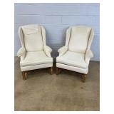 (2) Choice Seating Upholstered Arm Chairs