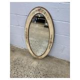 Contemporary Oval Mirror
