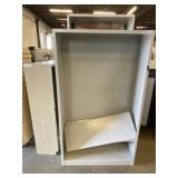 (3) Metal Shelving Units