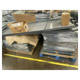 (6) Skid Lots of Metal Shelving