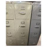 4 Drawer Metal File Cabinets