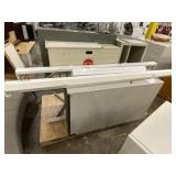 File Cabinet, 4 Projector Screens, Lighting, etc.