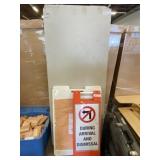 (2) Double Sided Sign Boards and 70' Folding Table