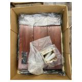 35' Shelves with Metal Shelf Holders