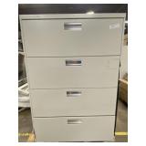 (2) 4 Drawer Lateral File Cabinets