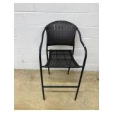 Outdoor Plastic Wicker High Top Chair