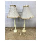 (2) Modern Table Lamps