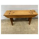Softwood Mortise Bench
