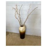 Modern Vase w/ Twigs