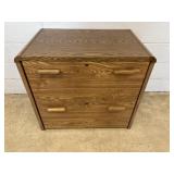 Simulated Wood Lateral File Cabinet