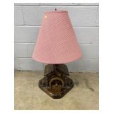 Log Cabin Formed Table Lamp