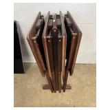 Set of Hostess Tables w/ Rack