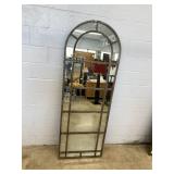 Decorative Metal Arched Top Mirror