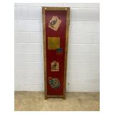 Vtg. Wooden Folding Privacy Screen