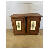 Pair of Modern End Tables
