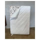 Contemporary Double Boxspring and Mattress